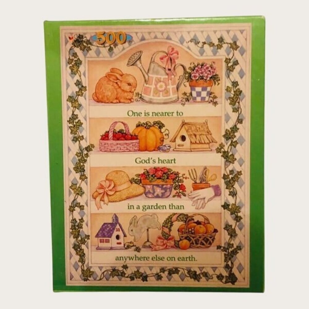 Golden Books 500 Piece Puzzle Garden Shelves 14 X 18 Ages 10+ New Sealed